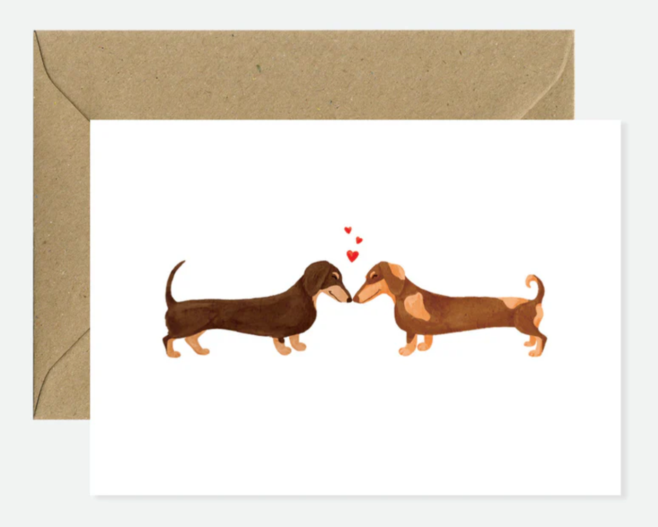 Wenskaart Dachshunds Lovers-2