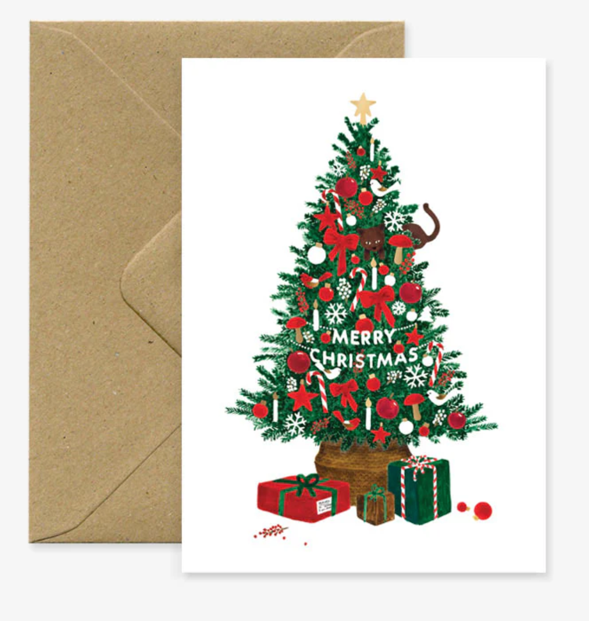 Wenskaart Christmas Tree-1