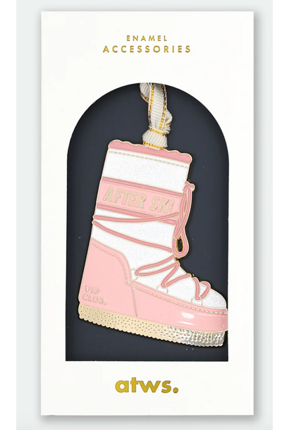 Christmas Ornament Snow Boot