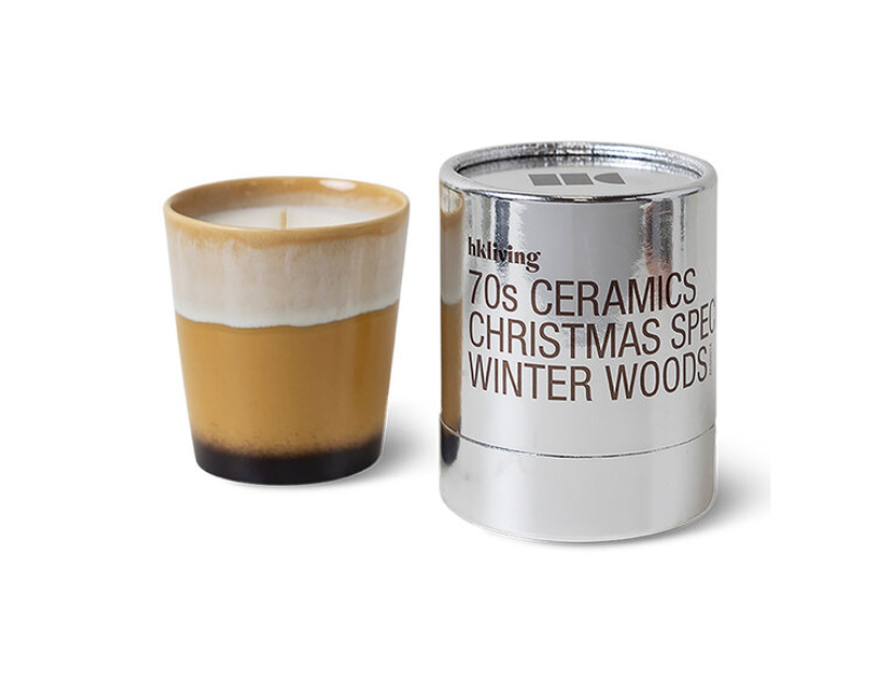Scented Candle Christmas Special Winter Woods - HK Living-1