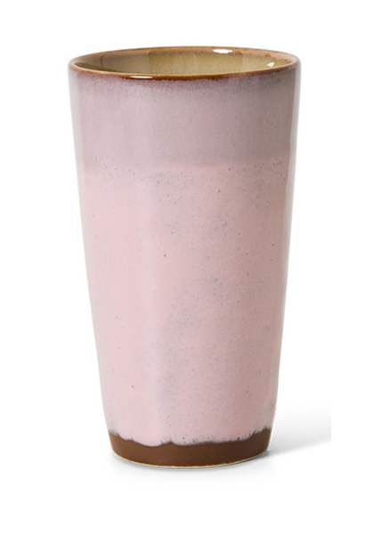 Latte Mug Pink Fresco