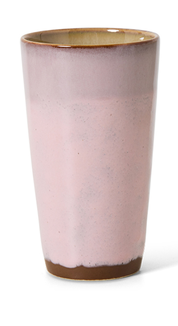 Latte Mug Pink Fresco-1