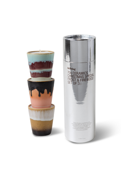 70s Keramiek Christmas Special Candle
