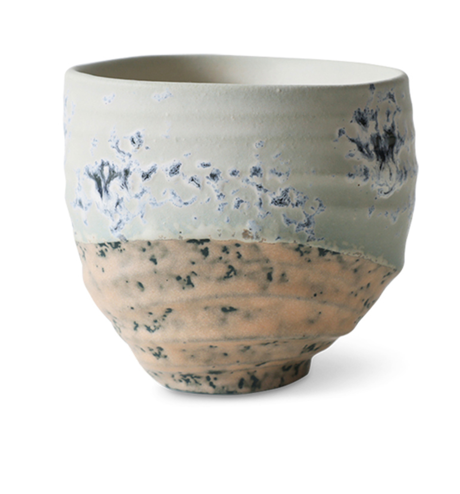 Artist Ceramics Coffee Cup Fused - HK Living-1