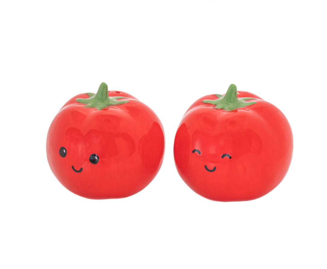 Tomato Salt & Pepper Set - Sass & Belle-1