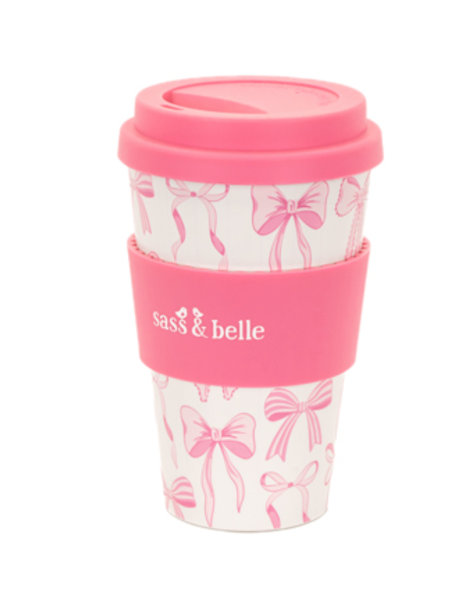 Bow Travel Cup - Sass & Belle-1