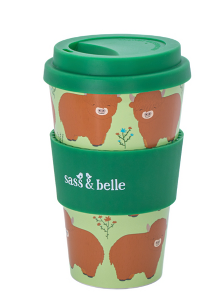 Highland Cow Travel Cup