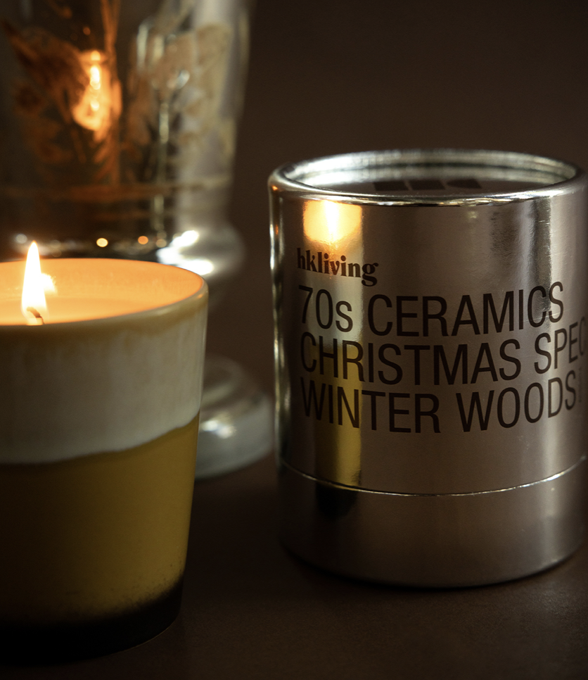 Scented Candle Christmas Special Winter Woods - HK Living-3