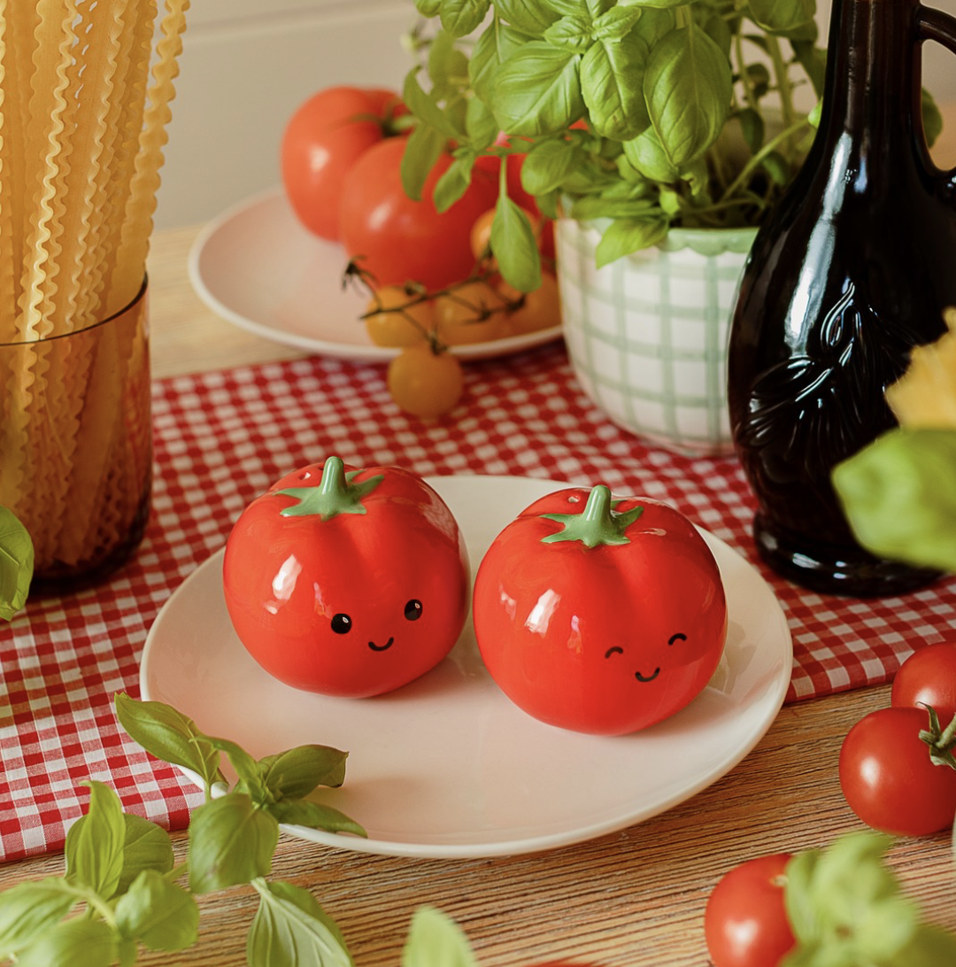 Tomato Salt & Pepper Set - Sass & Belle-2