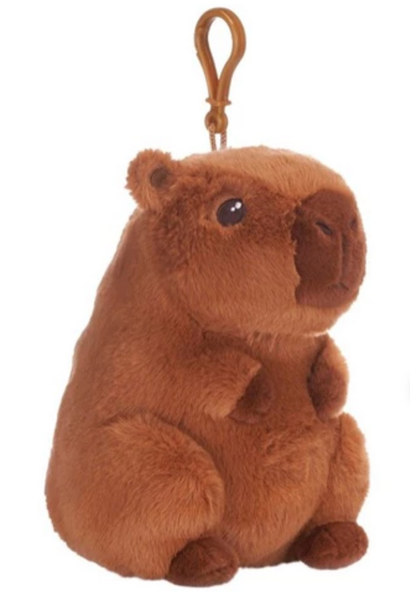 Capybara Bagclip Dark Brown