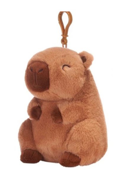 Capybara Bagclip Brown