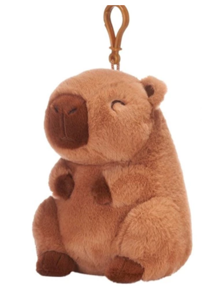 Capybara Bagclip Brown - Capybara-1