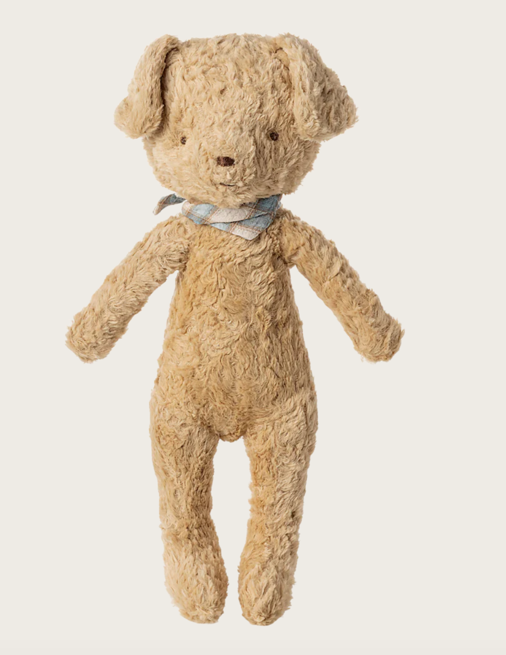 Pluche Hond Vintage - Soft Sand-1