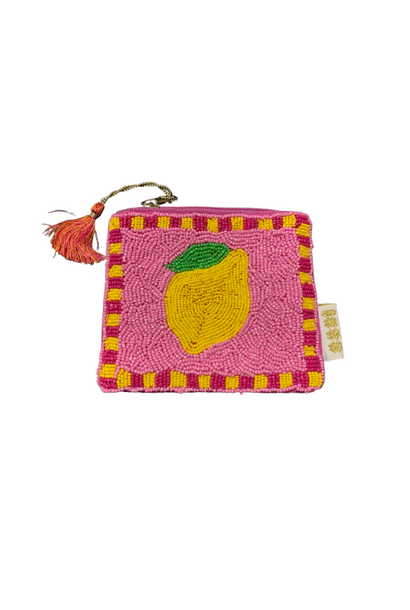 Tasje Met Kralen Citroen