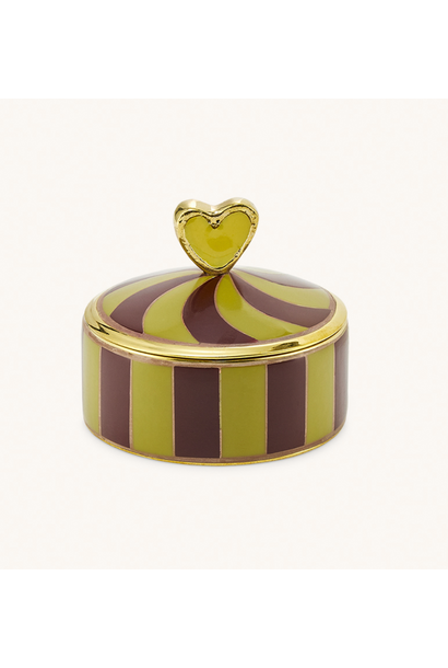 Heart Circus Box Medium Yellow