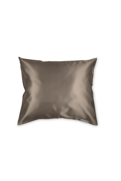 Satijnen Kussensloop - Taupe