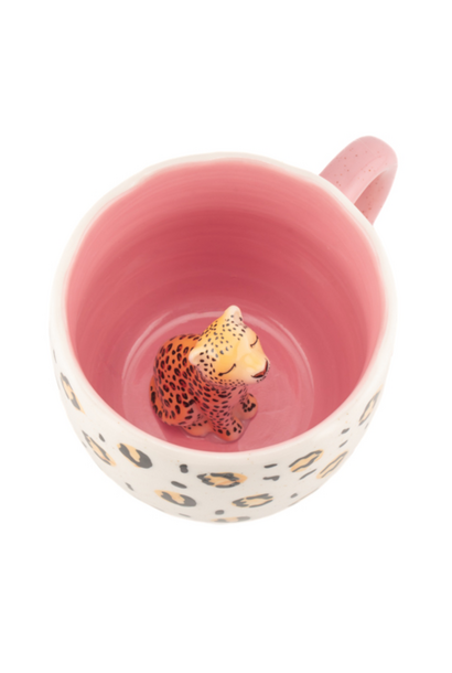 Surprise Leopard Mug