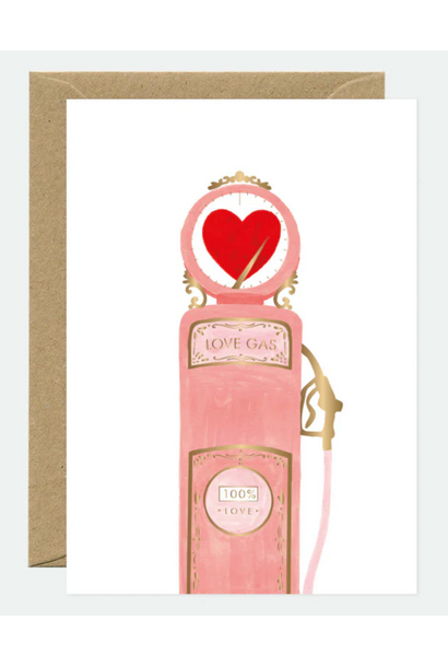 Greeting Card Love Gas