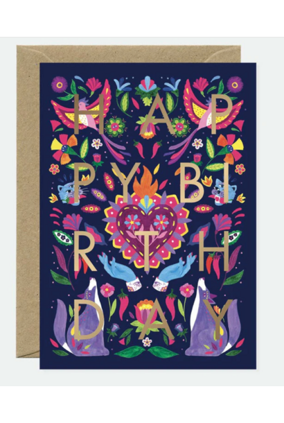 Wenskaart Mexican Bday