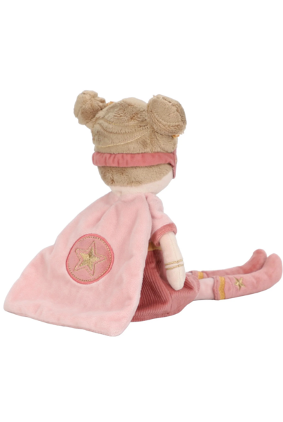 Knuffelpop Superheld Rosa 35cm