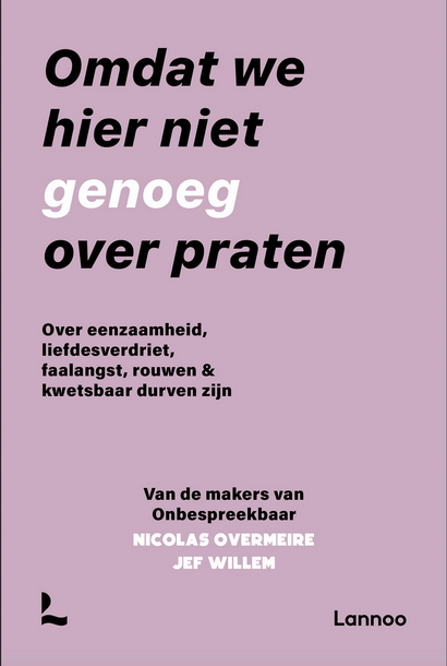 Omdat we hier niet genoeg over praten