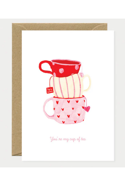 Wenskaart Cup Of Tea