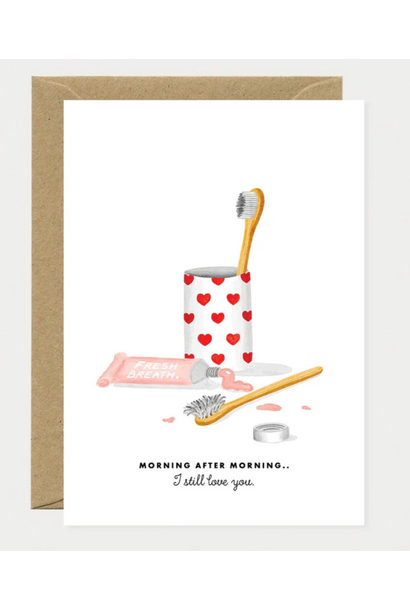 Wenskaart Morning After Morning
