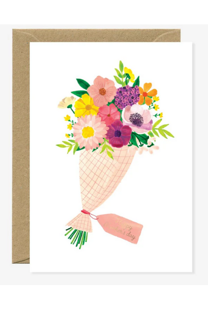 Wenskaart Mother's Day Bouquet