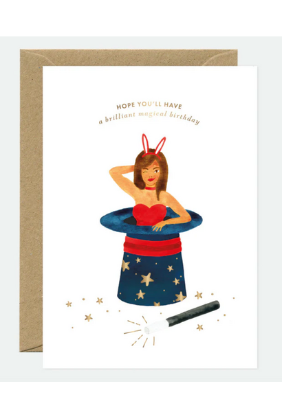Wenskaart Magical Birthday