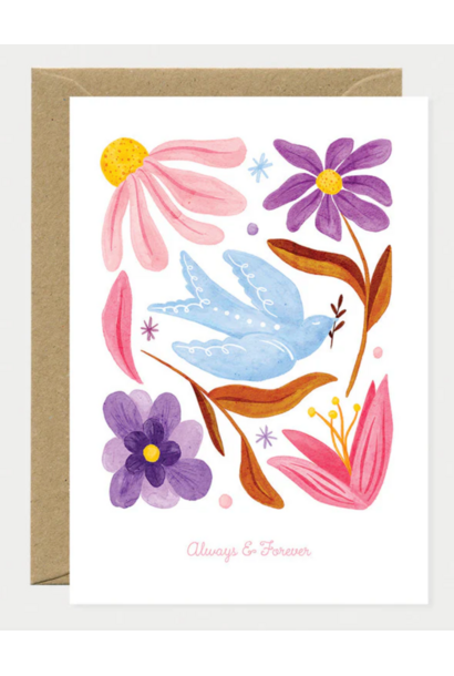 Wenskaart Always & Forever
