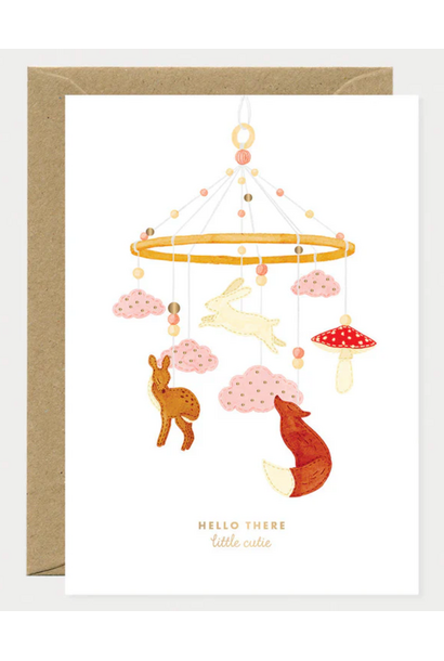Wenskaart Hello There Cutie