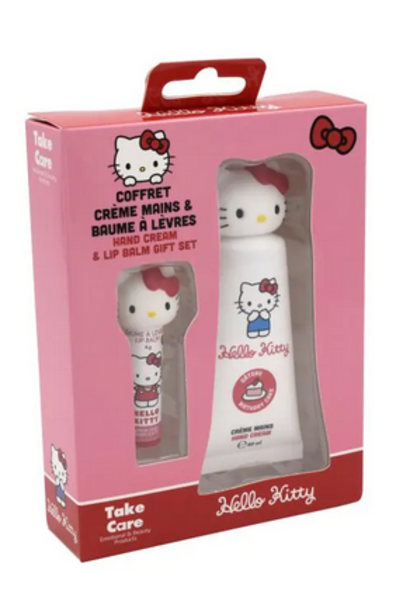 Gift Set Lippenbalsem & Handcrème Hello Kitty