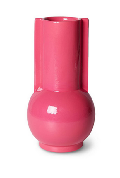 Ceramic Vase Hot Pink