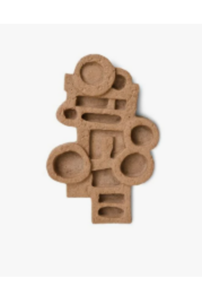 Wall Sculpture Brutalist Small