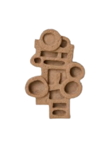 Wall Sculpture Brutalist Small