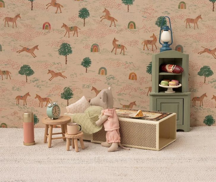 Corner Cabinet Light Green-2