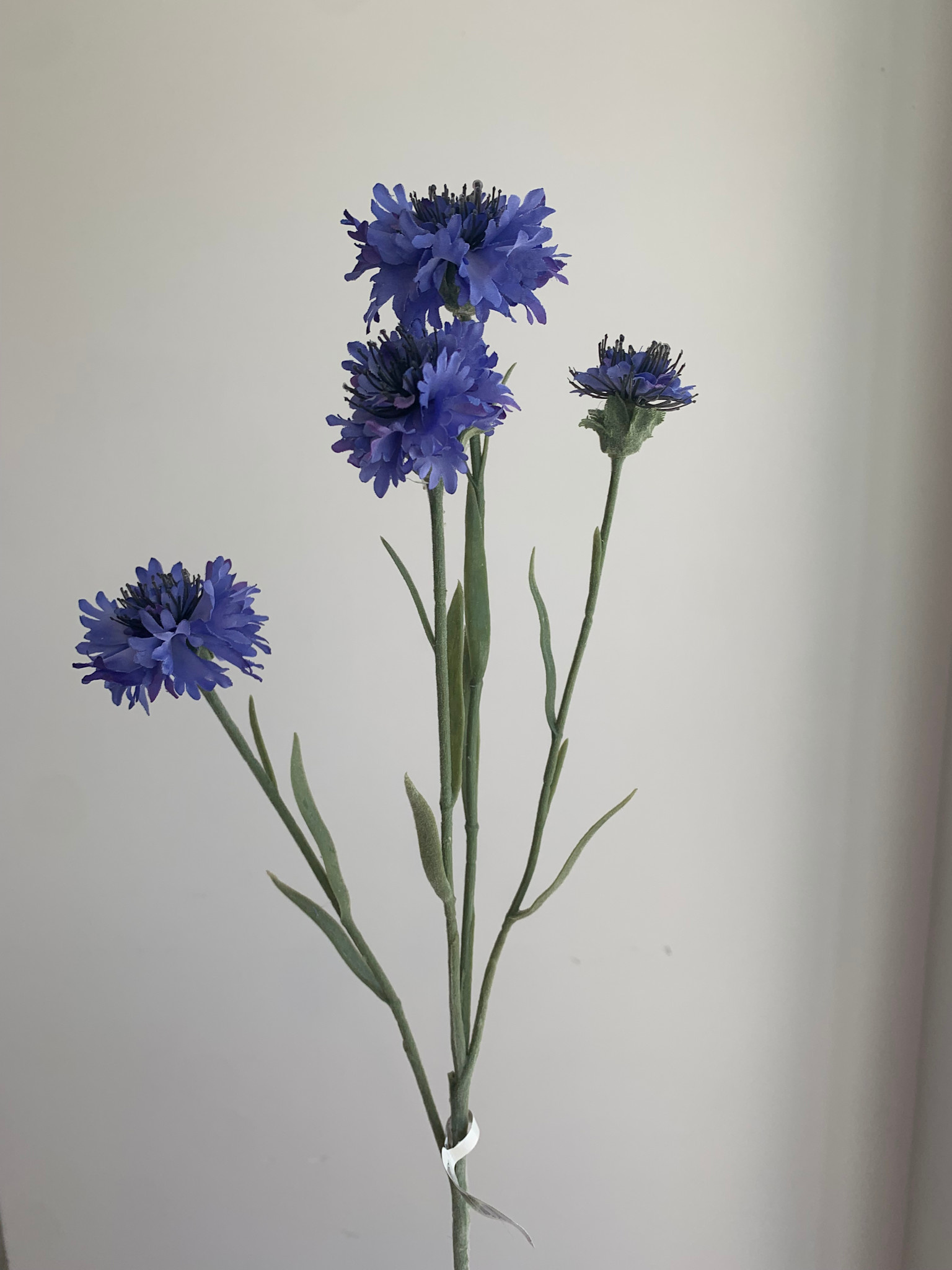 Silk Flower Cornflower Dark Blue - Atelier Olala-1
