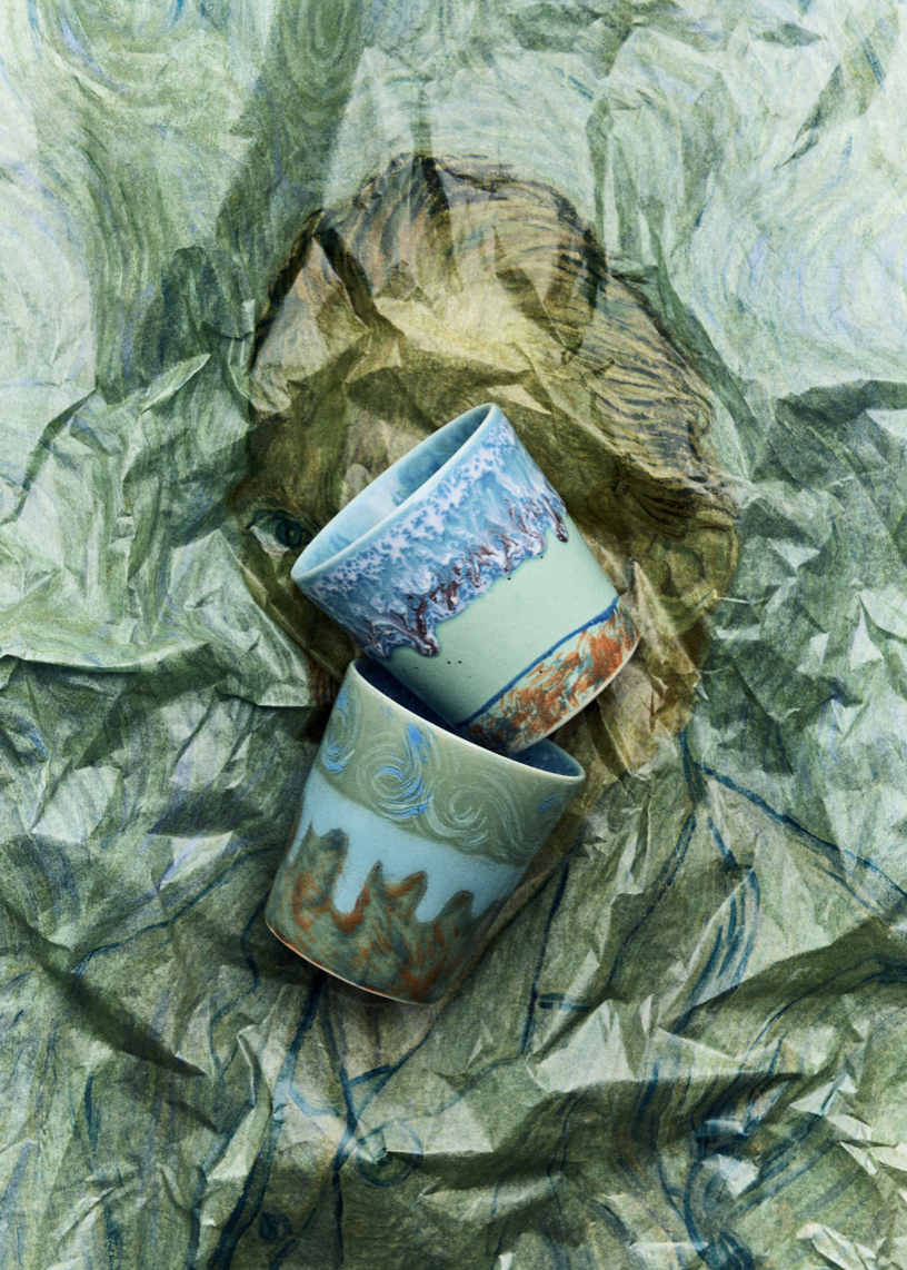 Coffee Mugs Van Gogh Self Portrait - HK Living-4