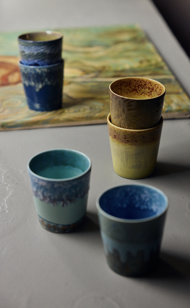 Coffee Mugs Van Gogh Sunflowers - HK Living-5