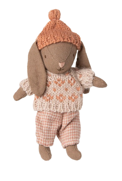 Winter Bunny Micro - Brown Rose