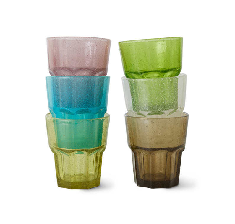 Mineral Water Glass Yellow-1