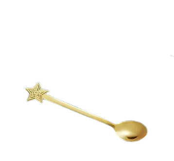 Lepel Kerstster Goud-1