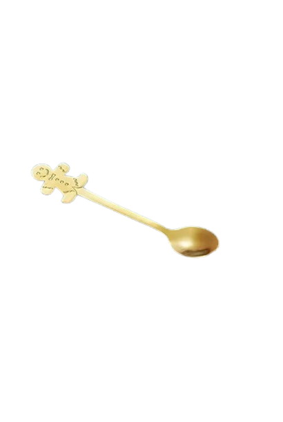Lepel Gingerbread Mannetje Goud