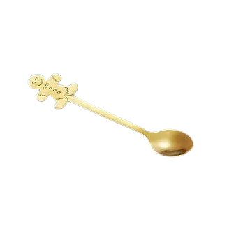 Lepel Gingerbread Mannetje Goud-1