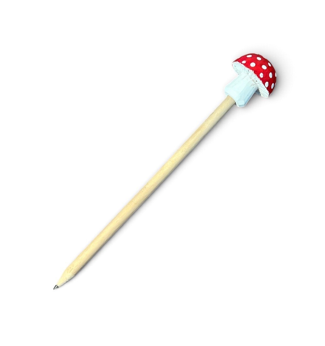Mushroom Pencil - Sass & Belle-1