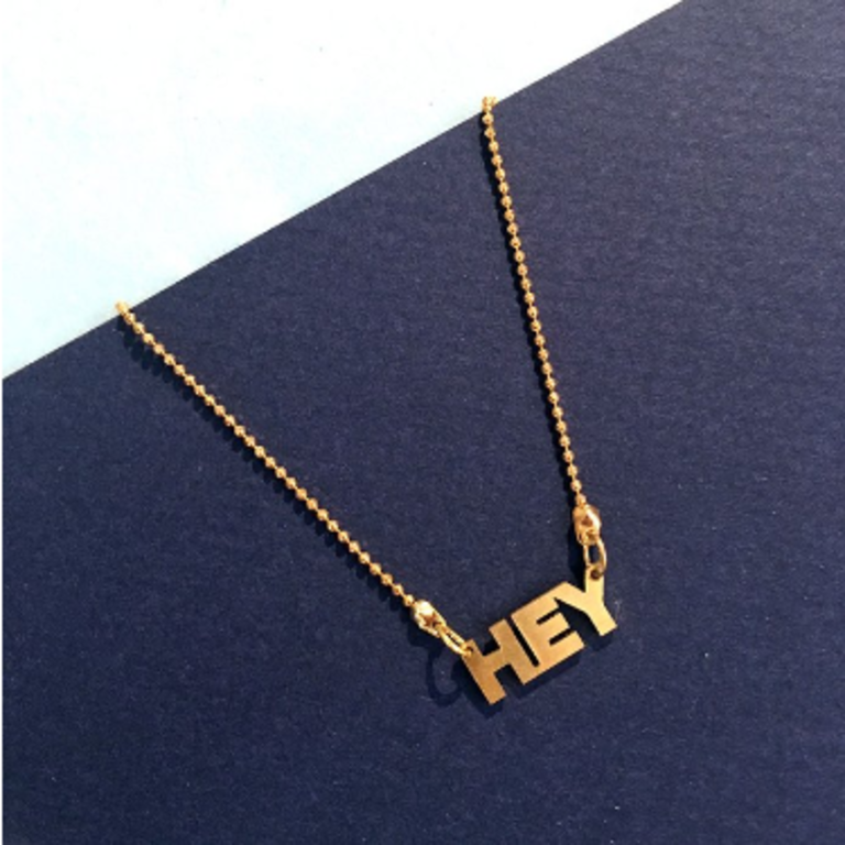 All things we like Hey, golden necklace