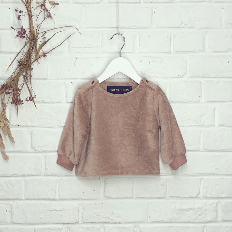 STUDIO KOKON Soft Sweater Mellow Pink BABY