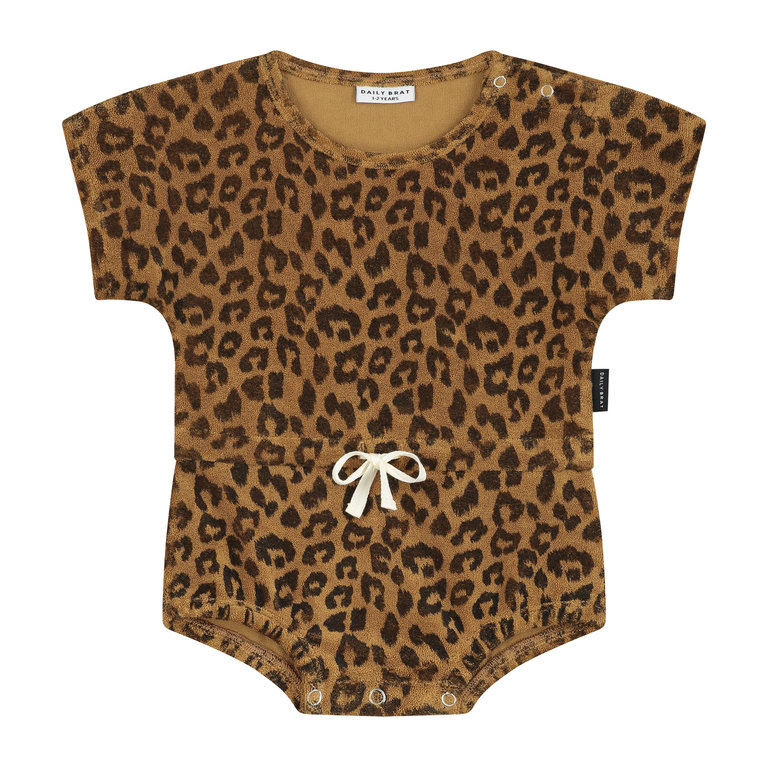 Daily Brat Joe Leopard Suit Sandstone