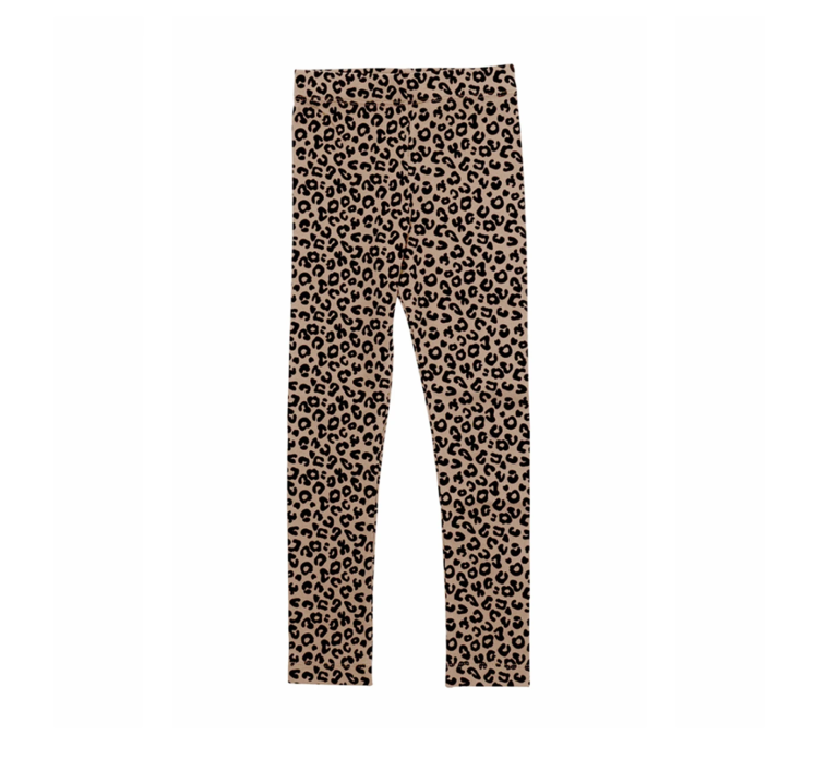 Maed for Mini Brown Leopard legging