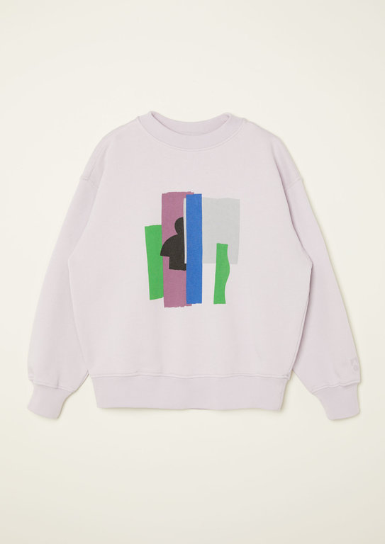 main story Oversized sweatshirt - Misty lilac